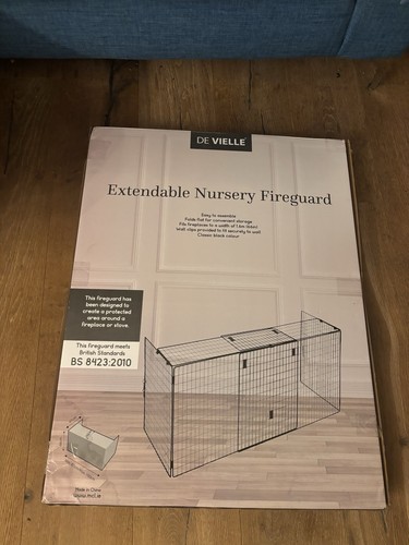 Extendable fireguard nursery - extendable,