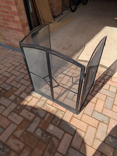Fireguard metal black - metal,