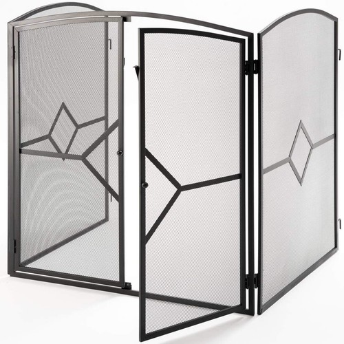 Fire stove guard screen - fire,