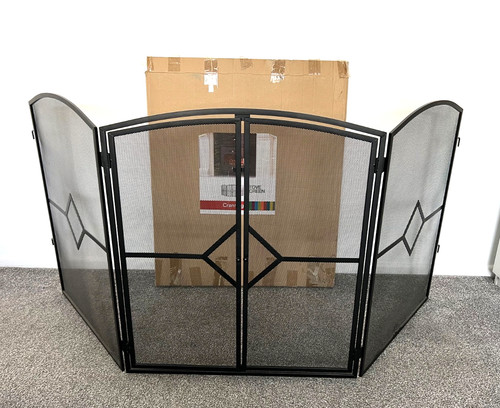 Fire stove guard screen - fire,